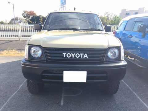 ９５プラド　TOYOTAロゴグリル　特注